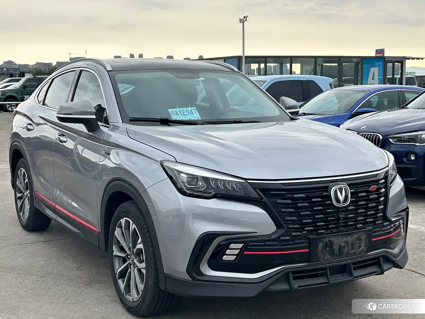 Chang'an Changan CS85 COUPE 2022 Silver/gray из Китая, фото 2