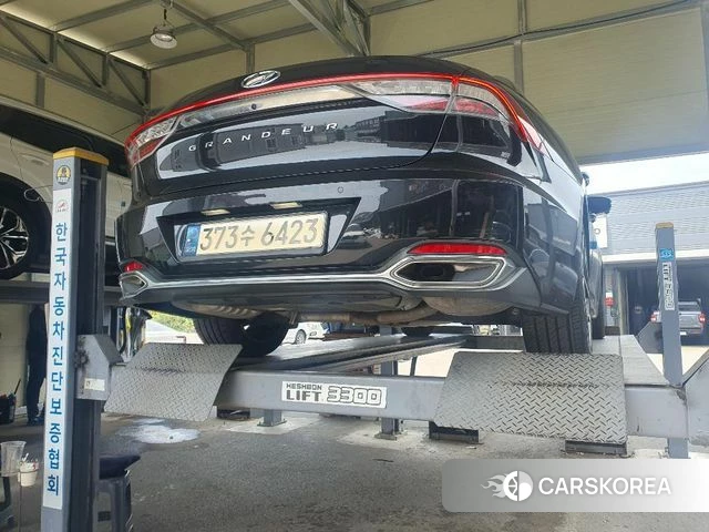 Hyundai The New Grandeur IG 2021 Черный из Кореи, фото 2