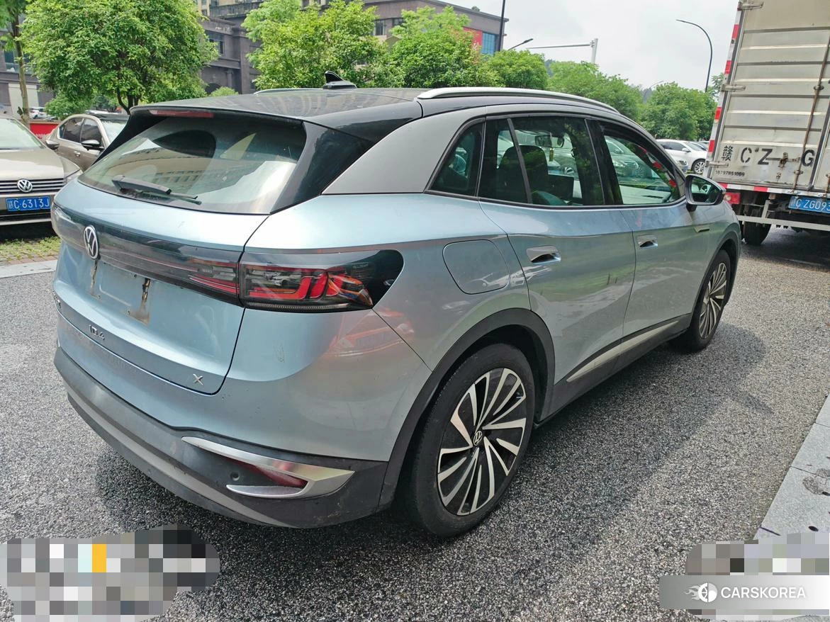 Volkswagen ID.4 X 2021 Синий из Китая, фото 2