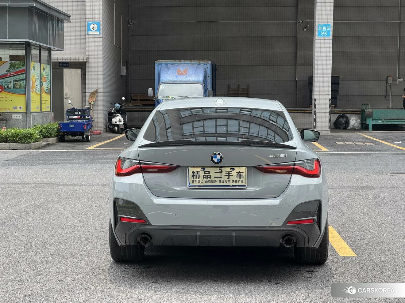 BMW 4 series 2021 Серебристо-серый из Китая, фото 2