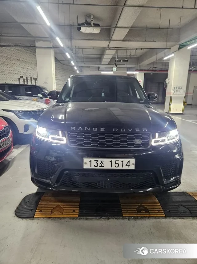 Land Rover Range Rover Sport 2nd Generation 2018 Черный из Кореи, фото 2