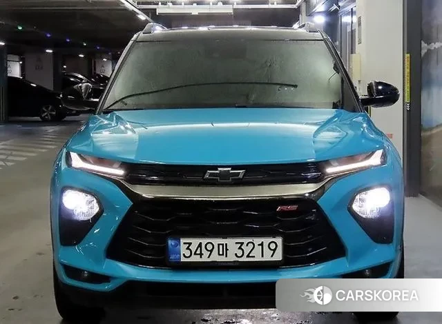 Chevrolet (GM Daewoo) Trailblazer 2021 Синий из Кореи, фото 2