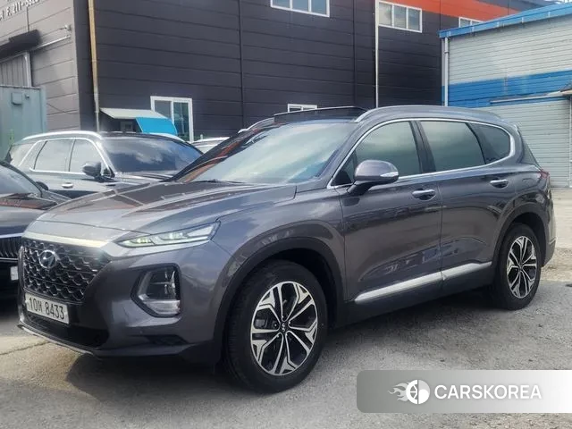 Hyundai Santa Fe TM 2018 Серебристо-серый из Кореи, фото 6