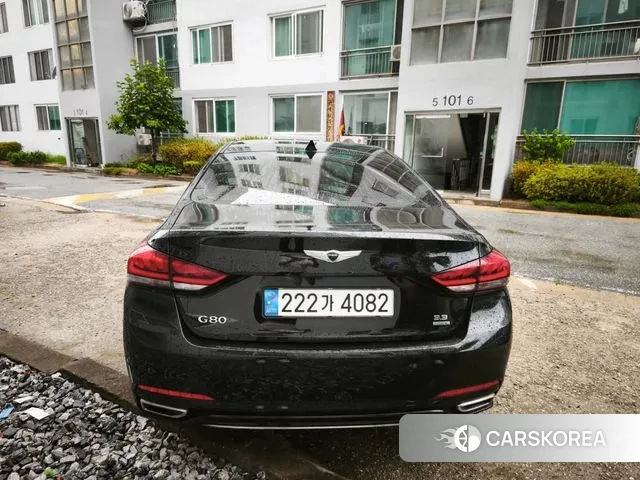 Genesis G80 2018 Черный из Кореи, фото 2