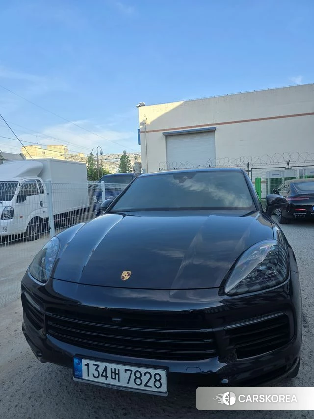 Porsche Cayenne (PO536) 2020 Черный из Кореи, фото 2