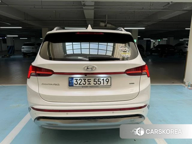 Hyundai The New Santa Fe 2023 Белый из Кореи, фото 3