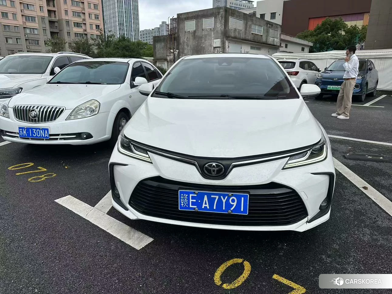 Toyota Corolla 2021 Белый из Китая, фото 6