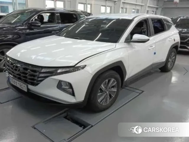 Hyundai Tucson Hybrid (NX4) 2022 Белый из Кореи, фото 2
