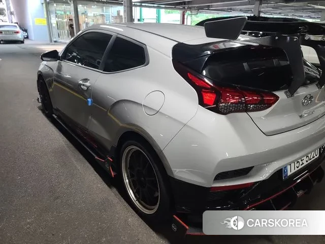 Hyundai Veloster (JS) 2020 Серебристо-серый из Кореи, фото 6