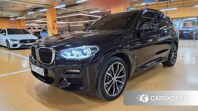 BMW X3 (G01) 2021 Черный из Кореи, фото 3