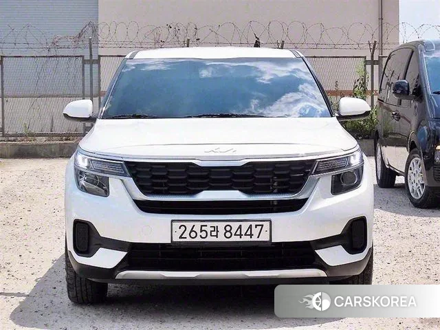 Kia Seltos 2021 Белый из Кореи, фото 2