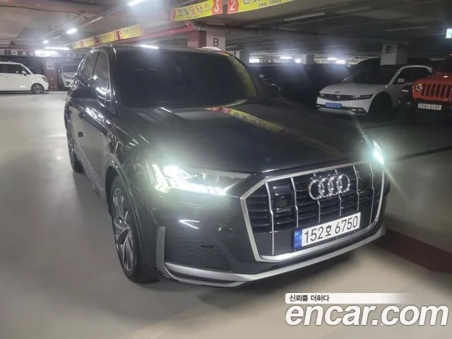 Audi Q7 (4M) 2020 Черный из Кореи, фото 2