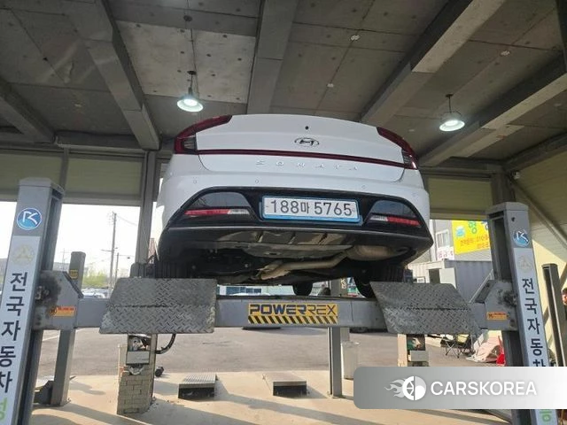 Hyundai Sonata (DN8) 2022 Белый из Кореи, фото 2