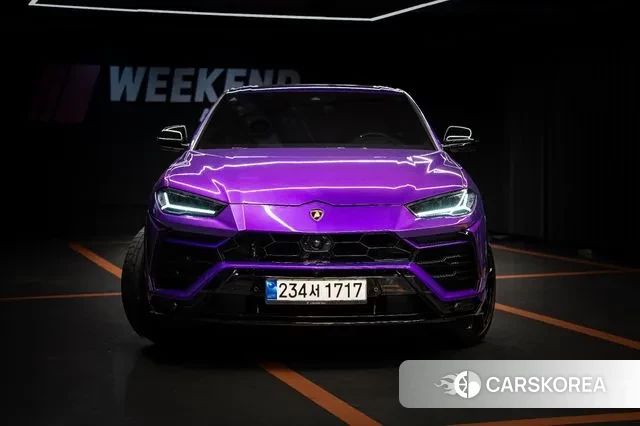 Lamborghini Urus 2022 Фиолетовый из Кореи, фото 3