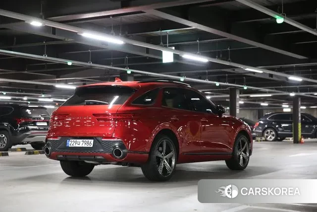 Genesis GV70 2023 Красный из Кореи, фото 3