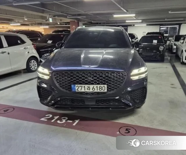 Genesis GV70 2021 Черный из Кореи, фото 2