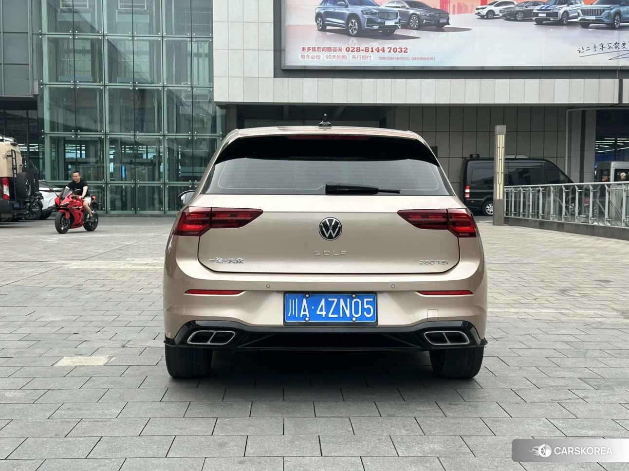Volkswagen Golf 2022 Шампань из Китая, фото 4