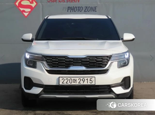 Kia Seltos 2021 Белый из Кореи, фото 2