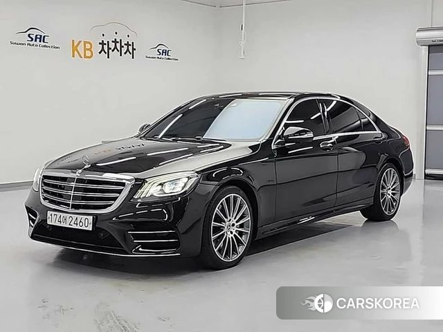 Mercedes-Benz S-Class W222 2020 Черный из Кореи, фото 2
