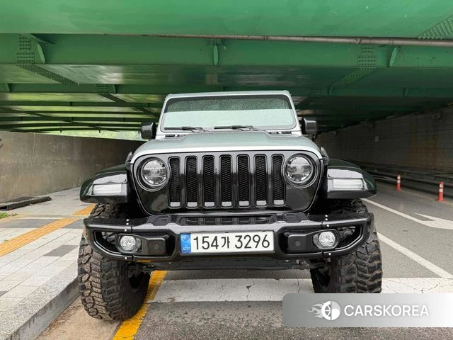 Jeep Wrangler (JL) 2021 Черный из Кореи, фото 2