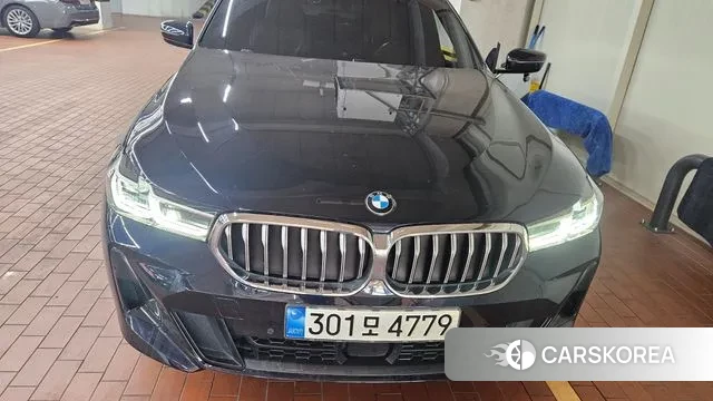 BMW 6 Series GT (G32) 2022 Черный из Кореи, фото 2