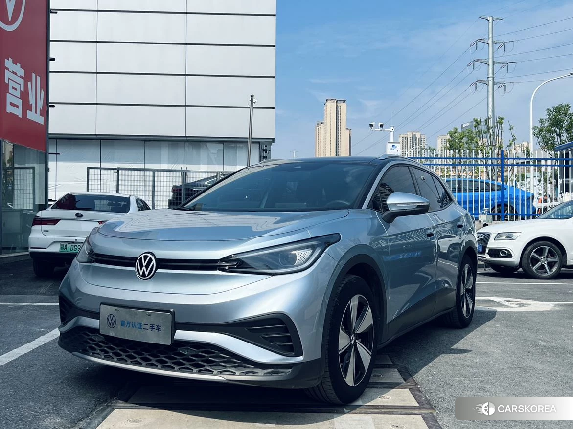 Volkswagen ID.4 X 2024 Синий из Китая, фото 2