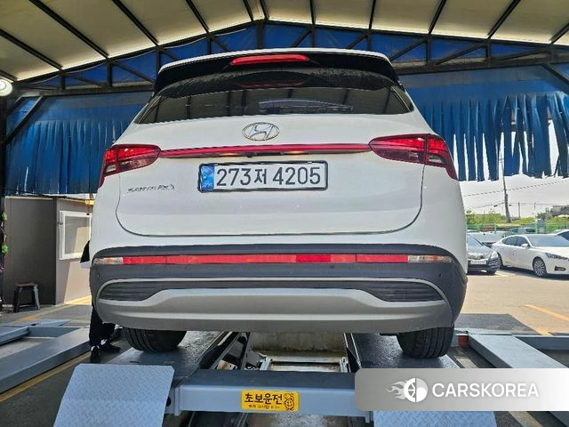 Hyundai The New Santa Fe 2021 Белый из Кореи, фото 2