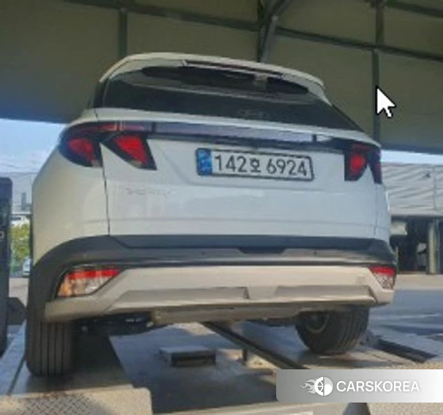 Hyundai The New Tucson (NX4) 2024 Белый из Кореи, фото 2