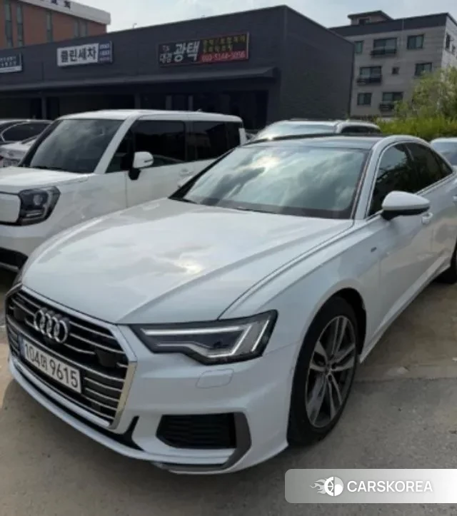 Audi A6 (C8) 2022 Белый из Кореи, фото 2