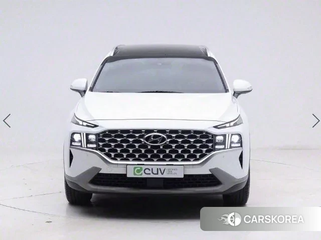 Hyundai The New Santa Fe 2021 Белый из Кореи, фото 2