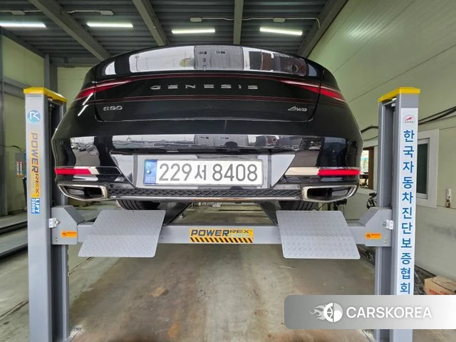 Genesis G90 (RS4) 2023 Черный из Кореи, фото 4