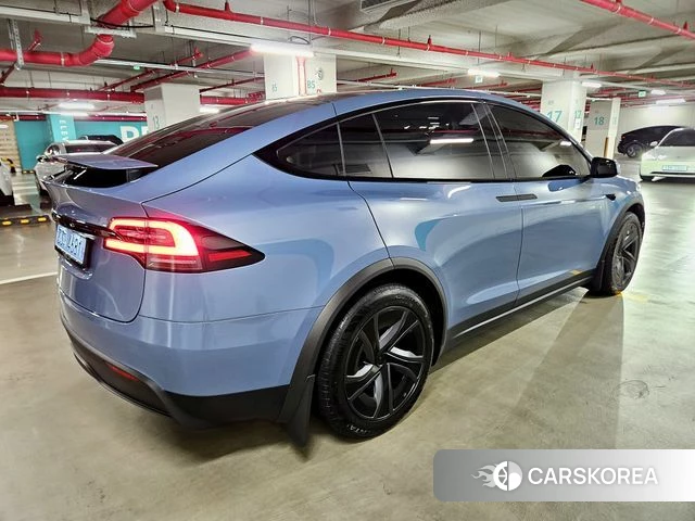 Tesla Model X 2026 Синий из Кореи, фото 6