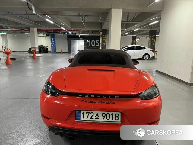 Porsche 718 Cayman 2021 Оранжевый из Кореи, фото 4