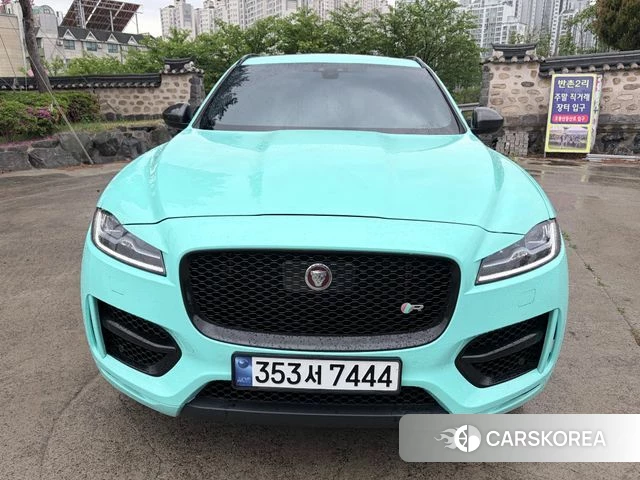 Jaguar F-PACE 2019 Серый из Кореи, фото 2