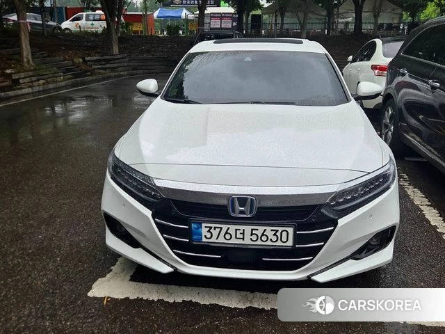 Honda Accord 10th Generation 2022 Белый из Кореи, фото 2