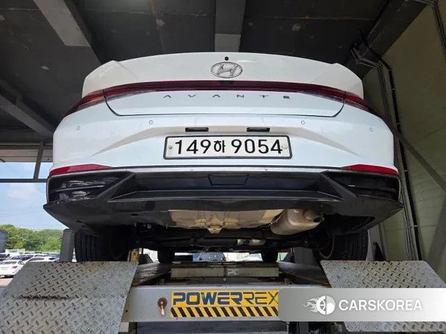 Hyundai Avante (CN7) 2021 Белый из Кореи, фото 2