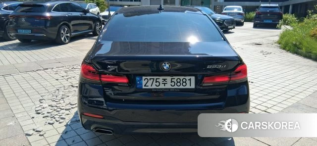 BMW 5 Series (G30) 2021 Черный из Кореи, фото 2