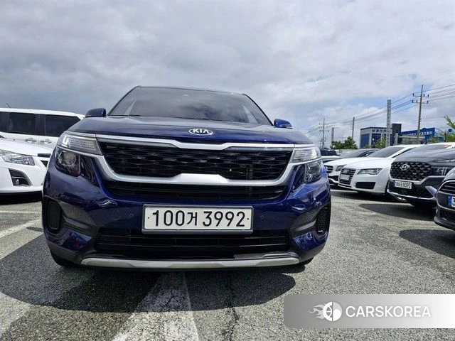 Kia Seltos 2021 Синий из Кореи, фото 5