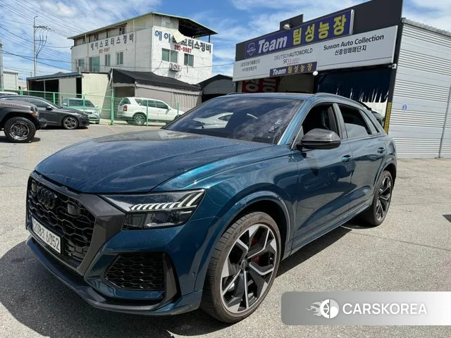 Audi RSQ8 (4M) 2021 Синий из Кореи, фото 2