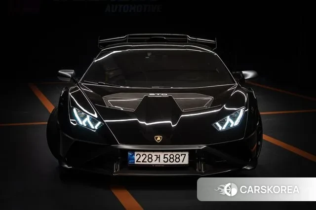 Lamborghini Huracan 2023 Черный из Кореи, фото 2