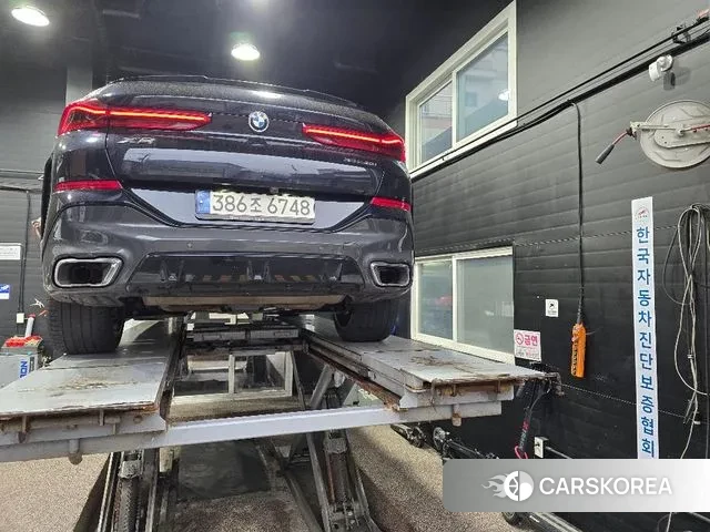 BMW X6 (G06) 2022 Черный из Кореи, фото 2