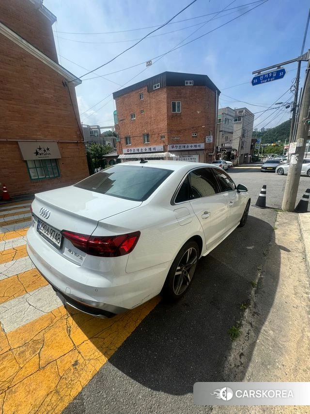 Audi A4 (B9) 2021 Белый из Кореи, фото 2