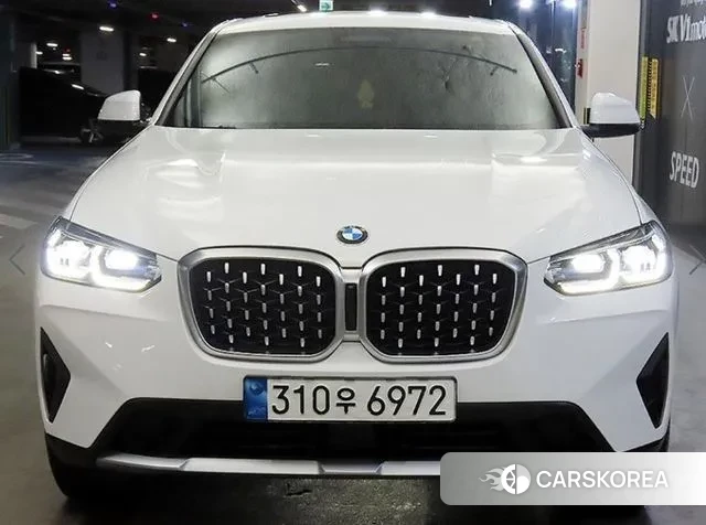 BMW X4 (G02) 2022 Белый из Кореи, фото 2