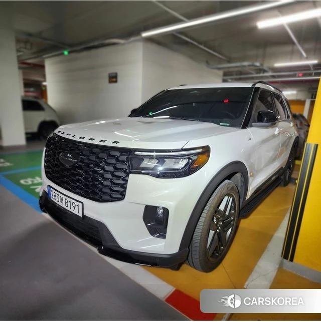 Ford Explorer 6th Generation 2025 Белый из Кореи, фото 4