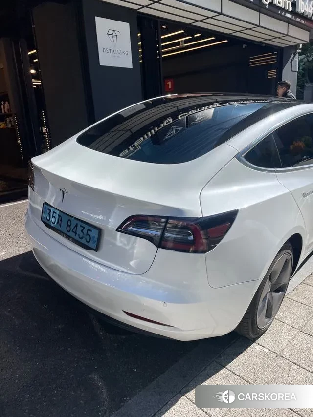 Tesla Model 3 2020 Белый из Кореи, фото 2