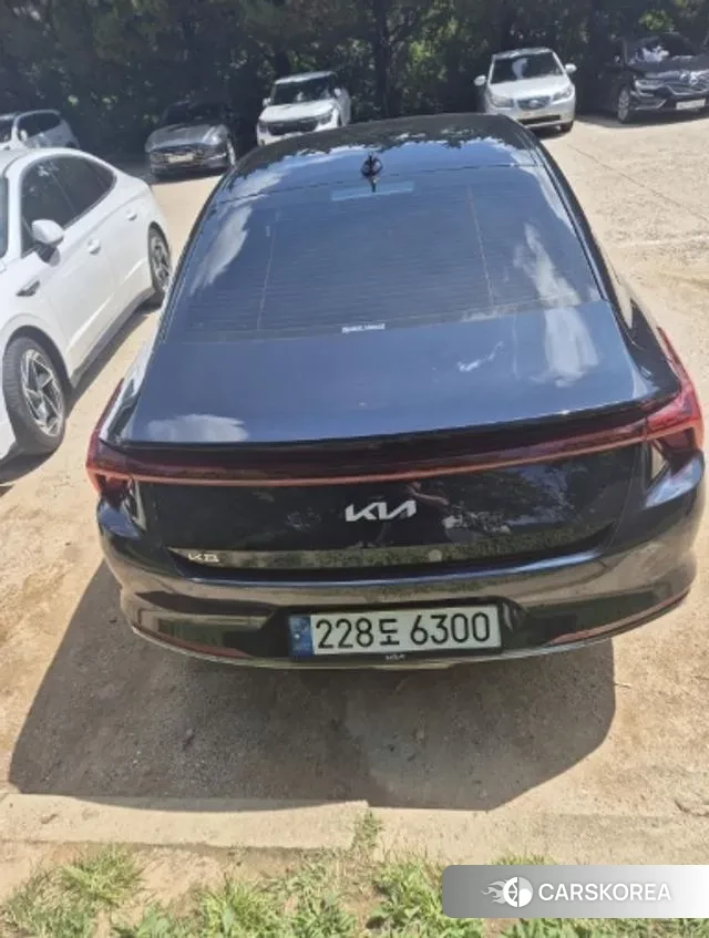 Kia K8 2021 Синий из Кореи, фото 2