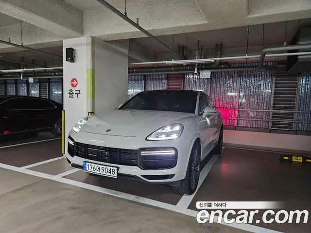 Porsche Cayenne (PO536) 2021 Серебристо-серый из Кореи, фото 2