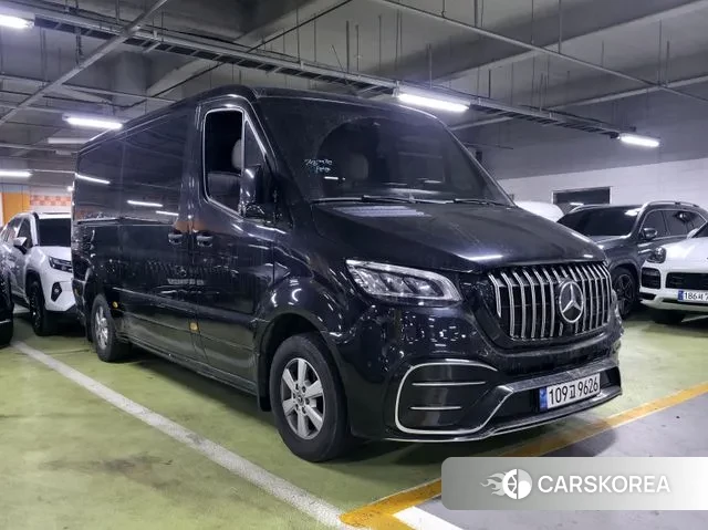 Mercedes-Benz Sprinter 2022 Черный из Кореи, фото 2