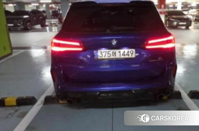 BMW X5M (G05) 2021 Синий из Кореи, фото 2