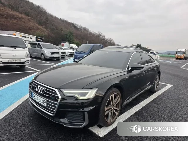 Audi A6 (C8) 2020 Черный из Кореи, фото 2